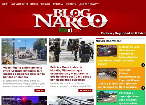 blog del narco 2022.